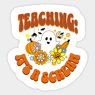 Teaching: It's a Scream Sticker